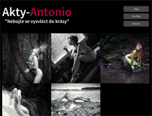 Tablet Screenshot of akty-antonio.cz